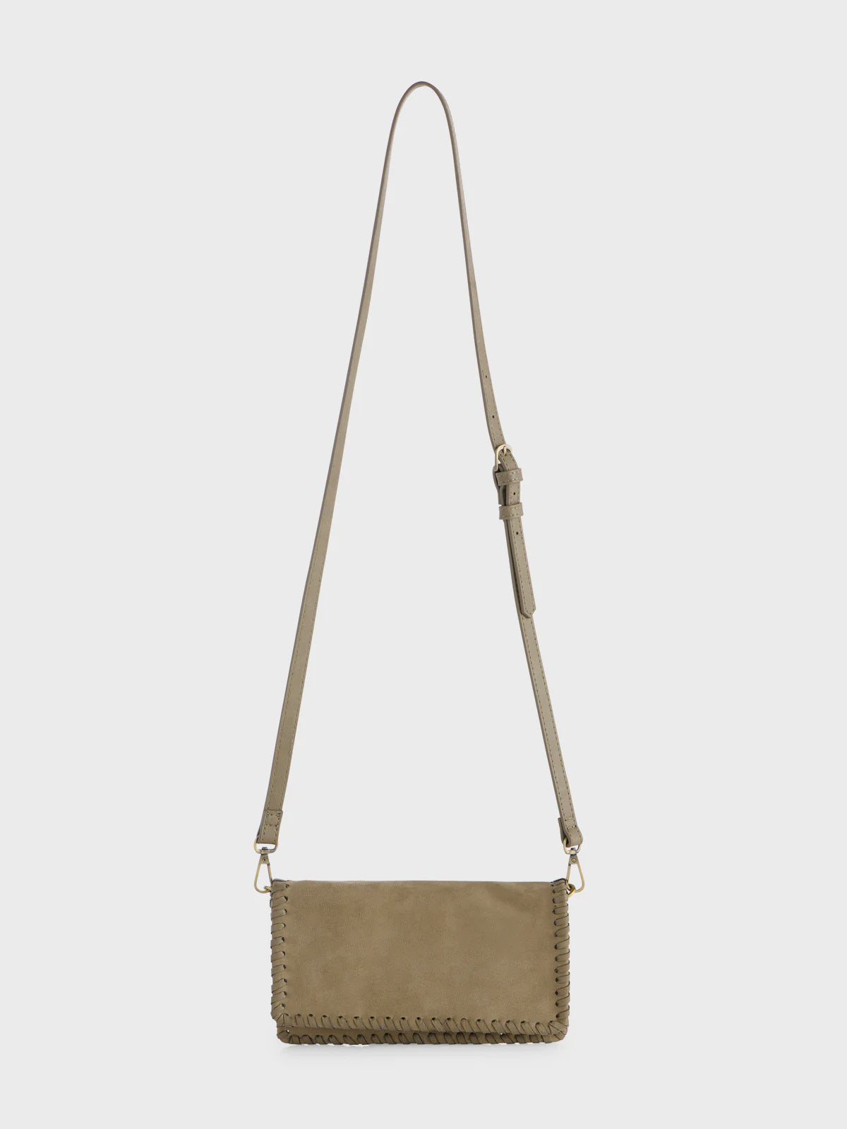 PIPER CROSSBODY/CLUTCH in Olive
