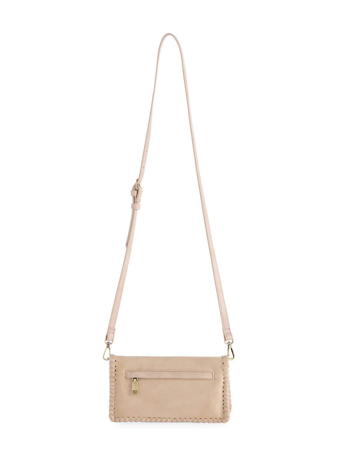 PIPER CROSSBODY/CLUTCH in Stone