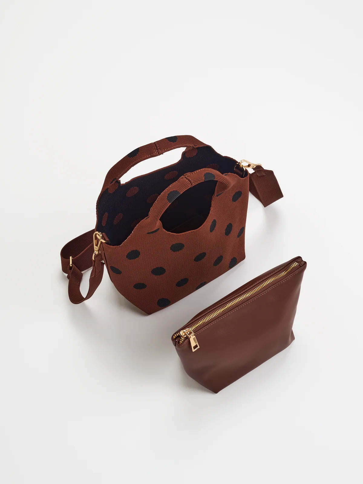ROBBIE MINI TOTE in Chocolate