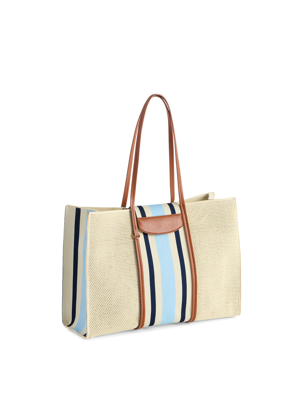 ARIA BOXY TOTE in Natural