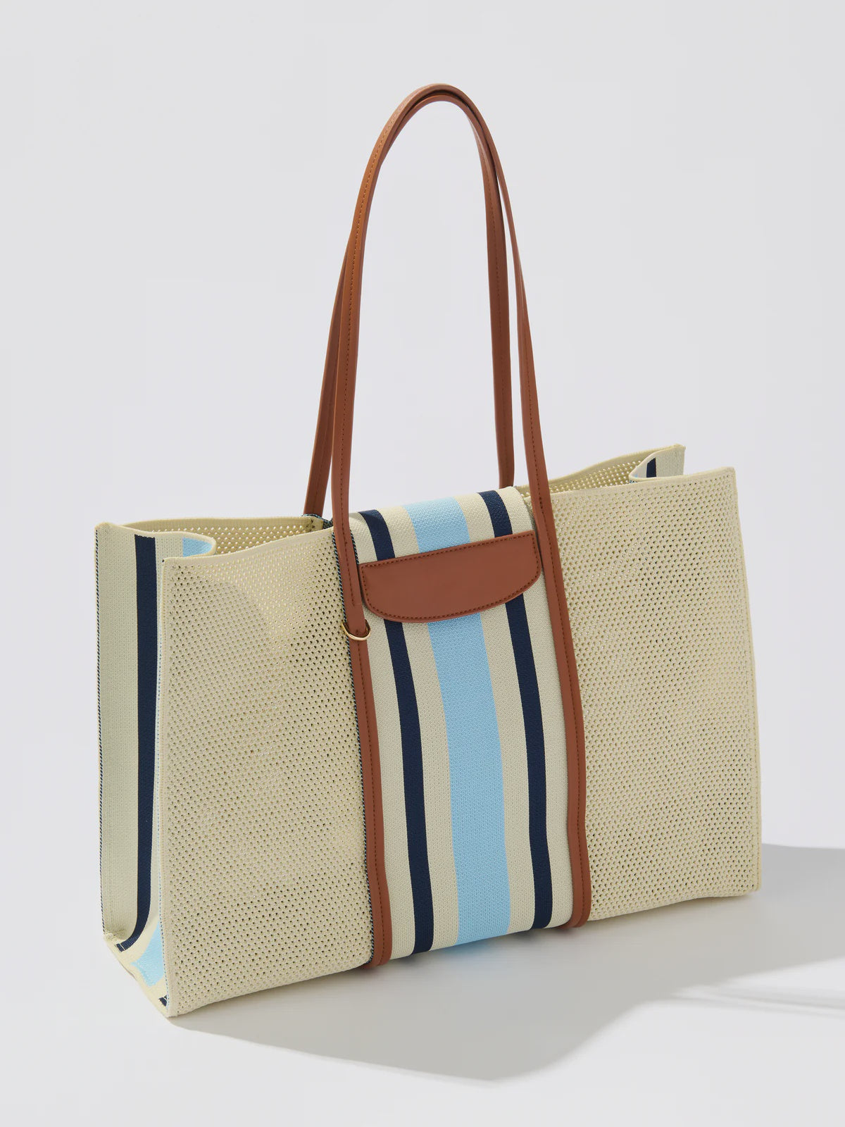 ARIA BOXY TOTE in Natural