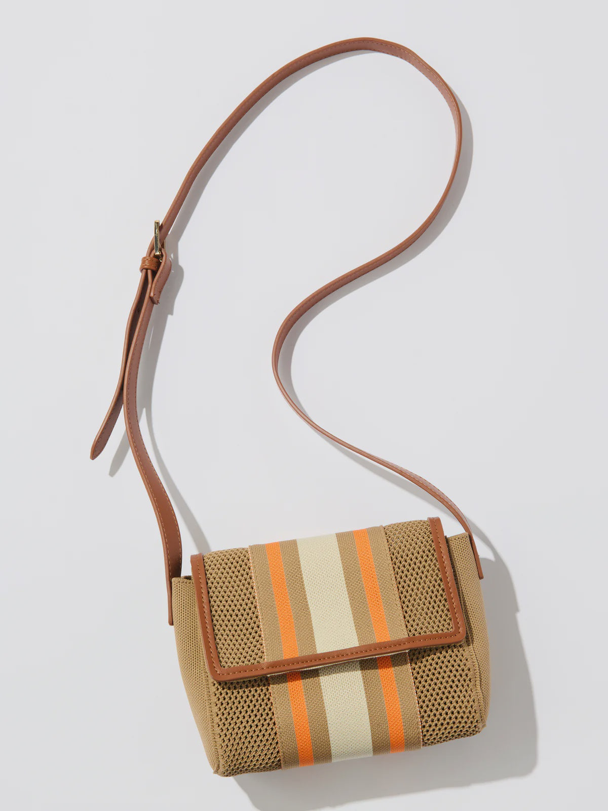 ARIA CROSSBODY in Tan