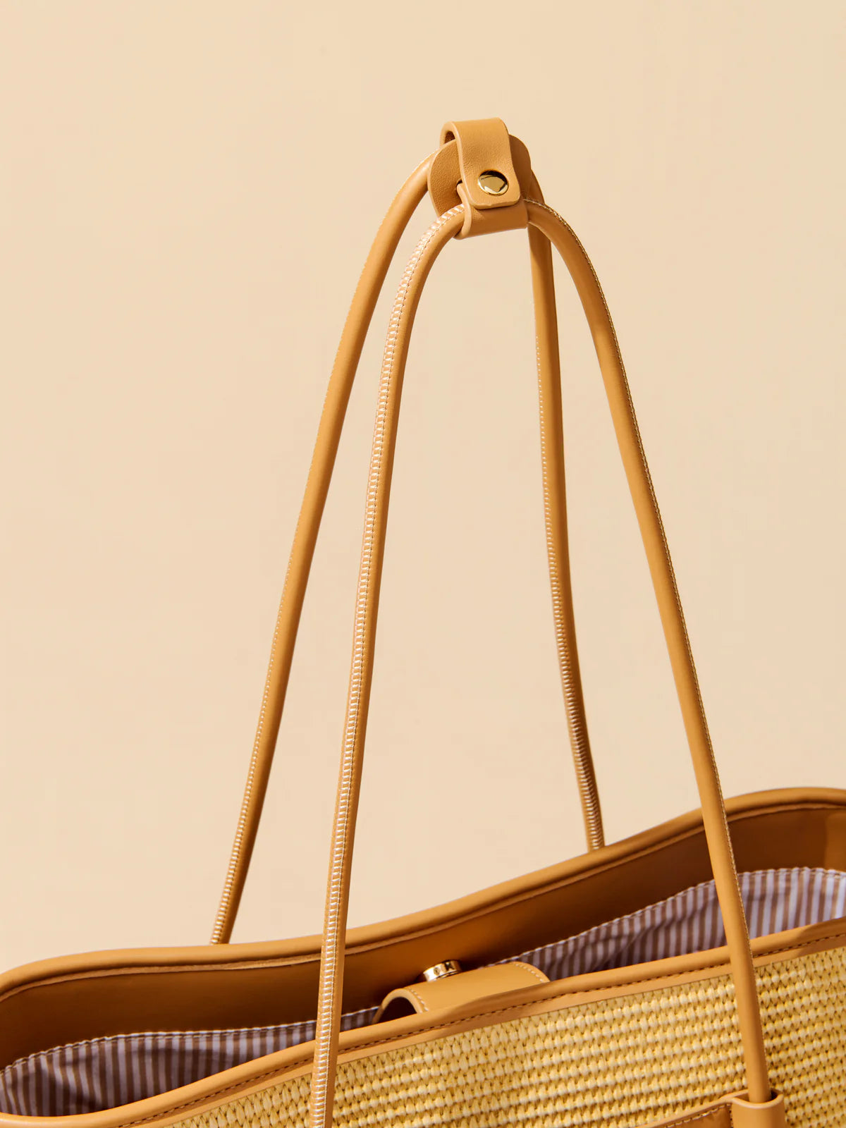 SALERNO TOTE in Tan