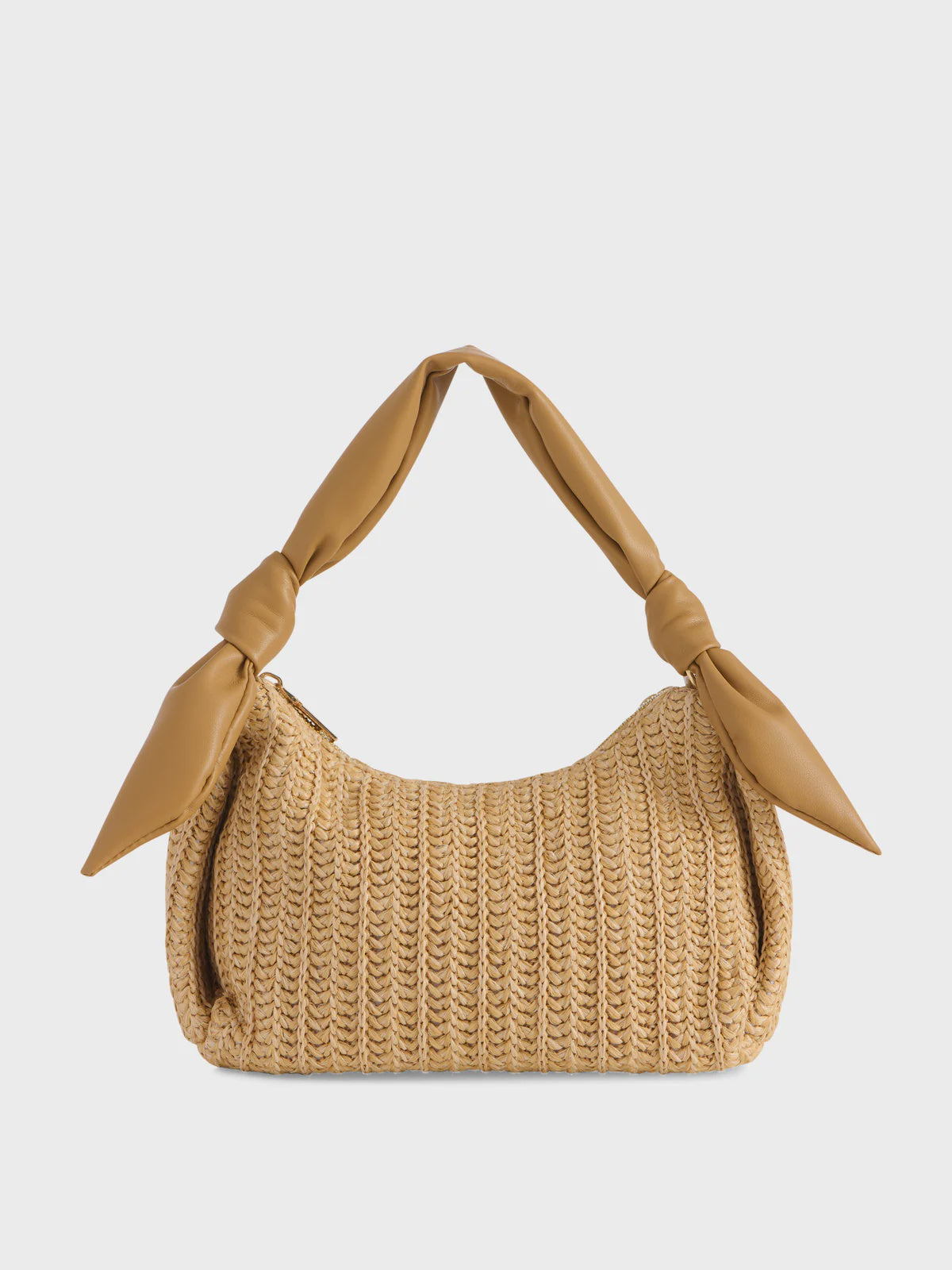 RILEY TOP HANDLE BAG in Tan