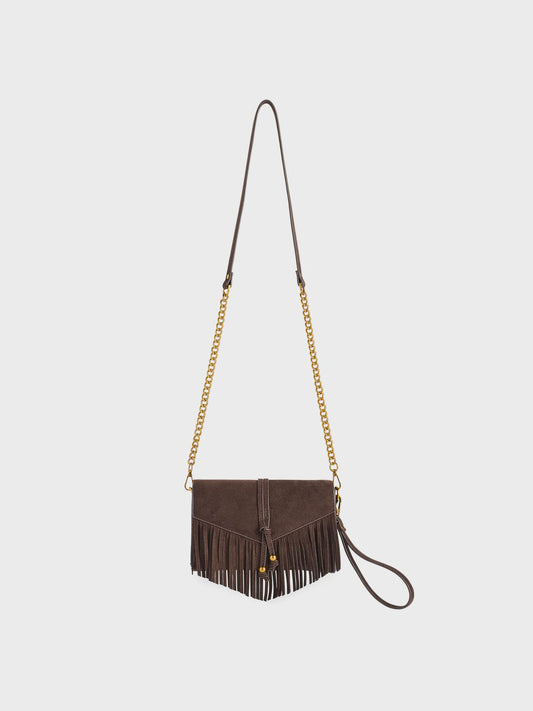 JANIS CROSSBODY in Chocolate