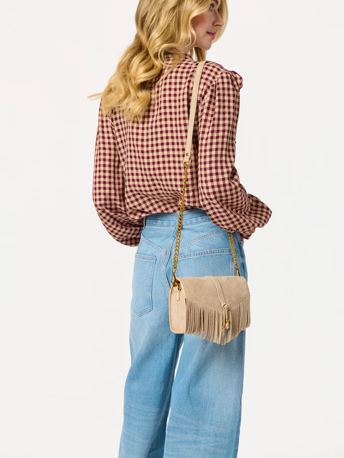 JANIS CROSSBODY in Clay