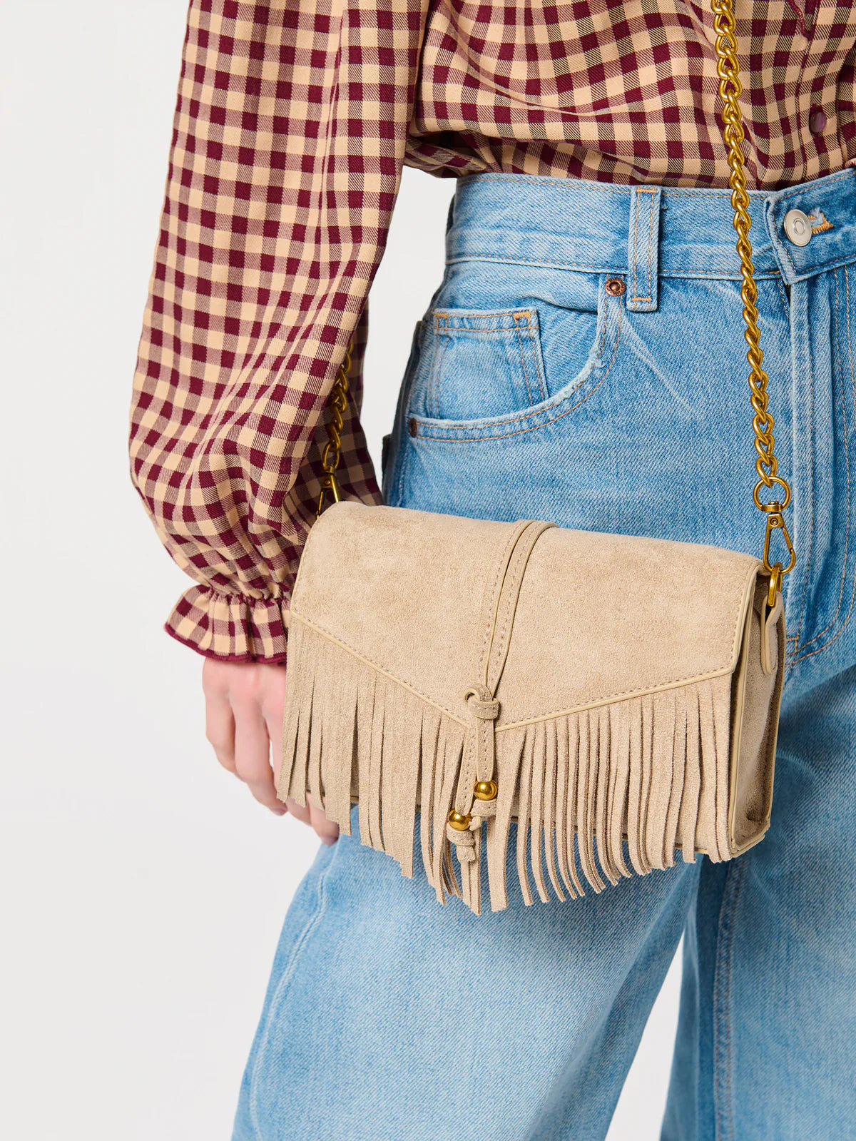 JANIS CROSSBODY in Clay