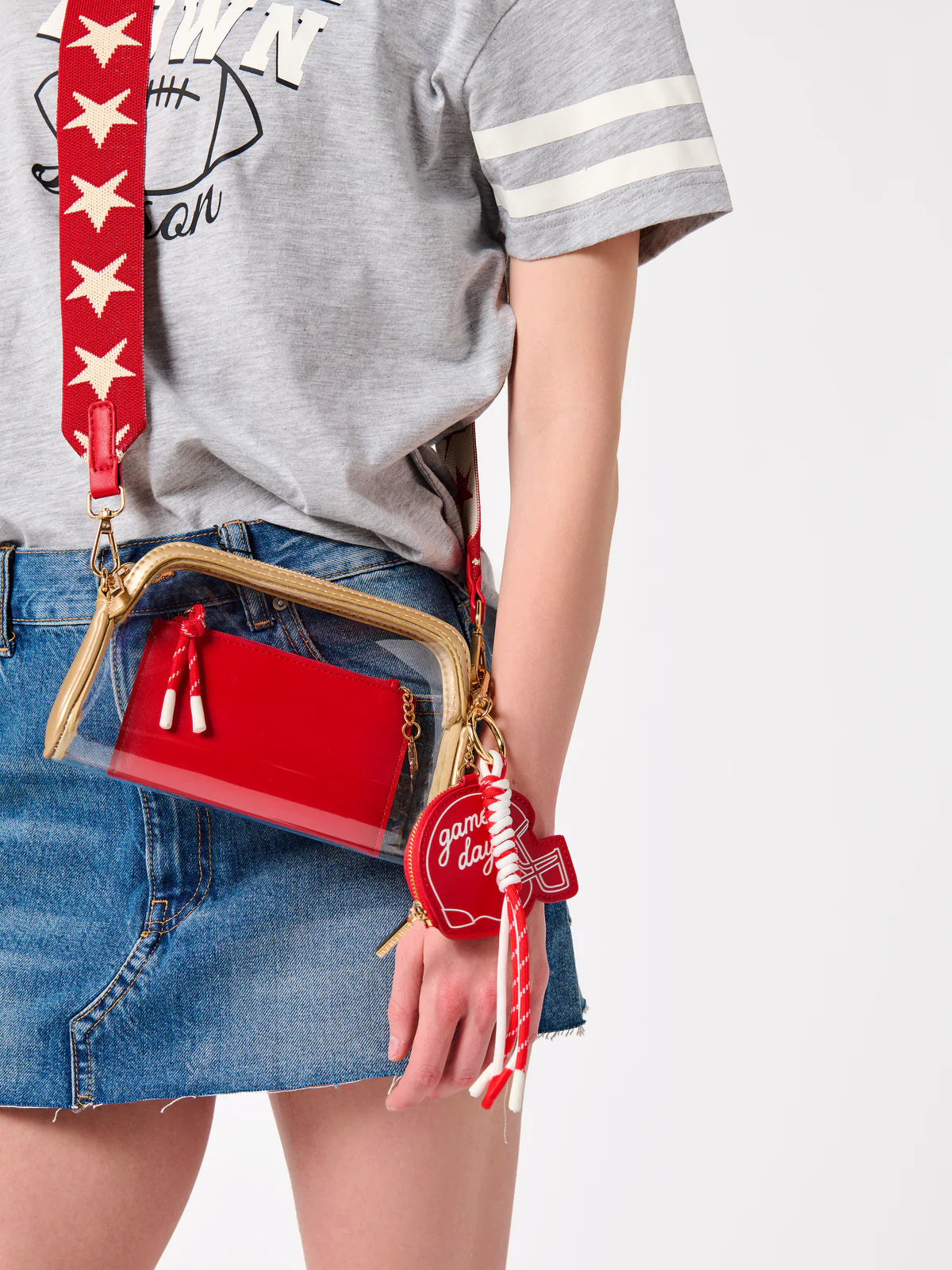 TAYLOR CROSSBODY in Gold