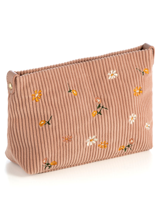 ROUX ZIP POUCH in Blush