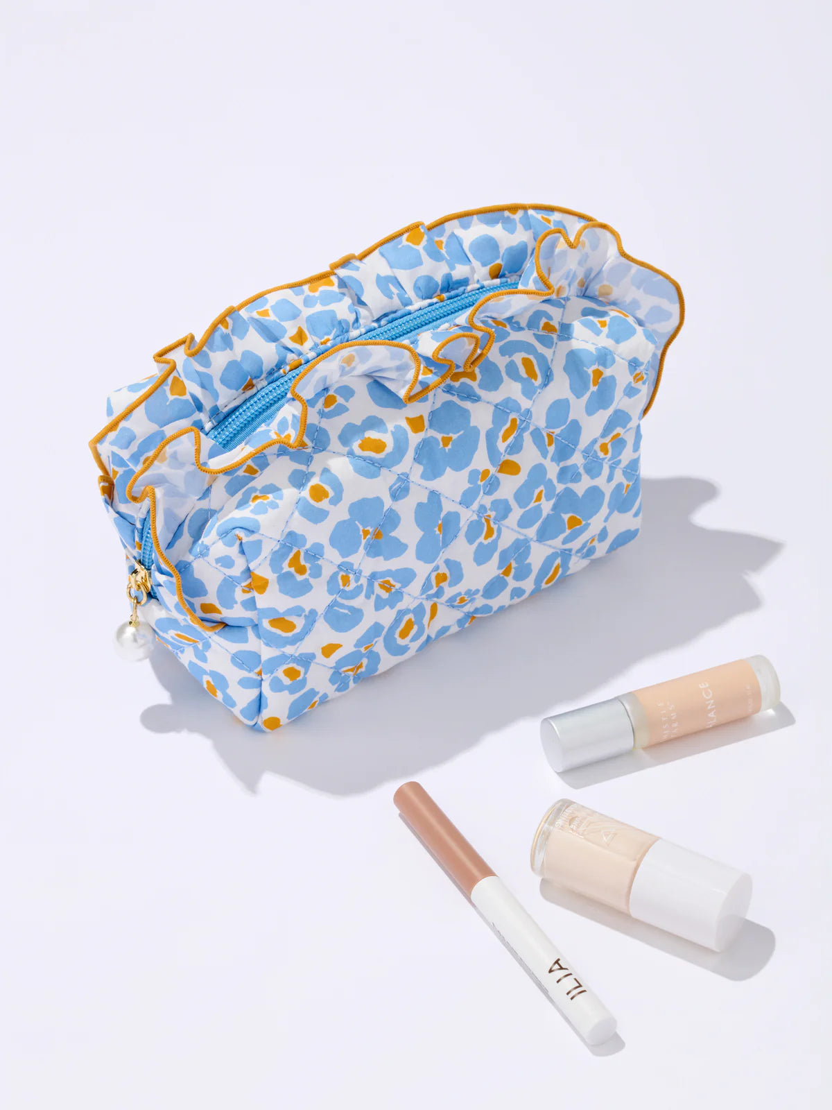 FANCY SMALL ZIP POUCH in Multi