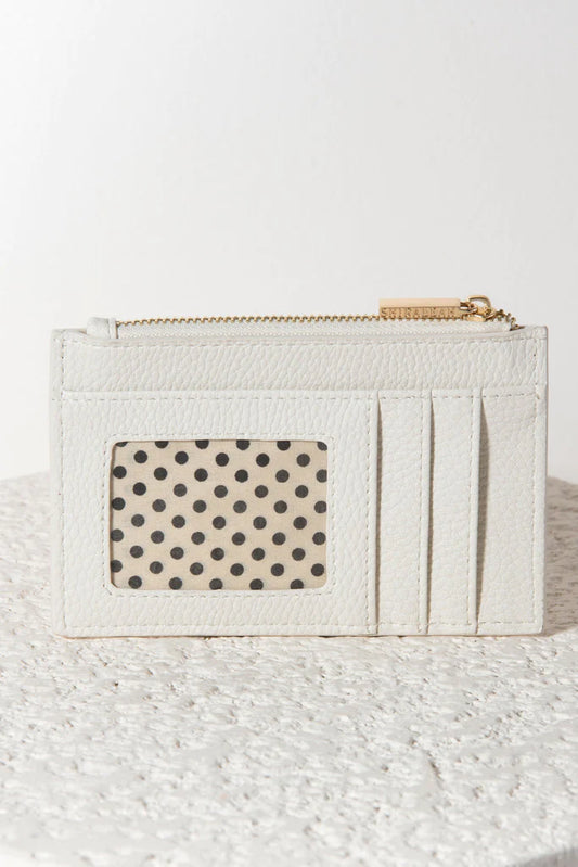 VERONA CARD HOLDER in Ivory