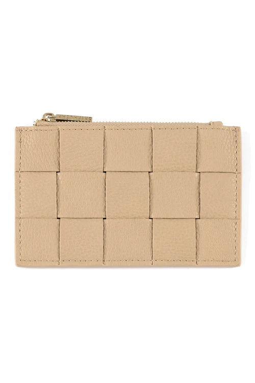 VERONA CARD HOLDER in Nude