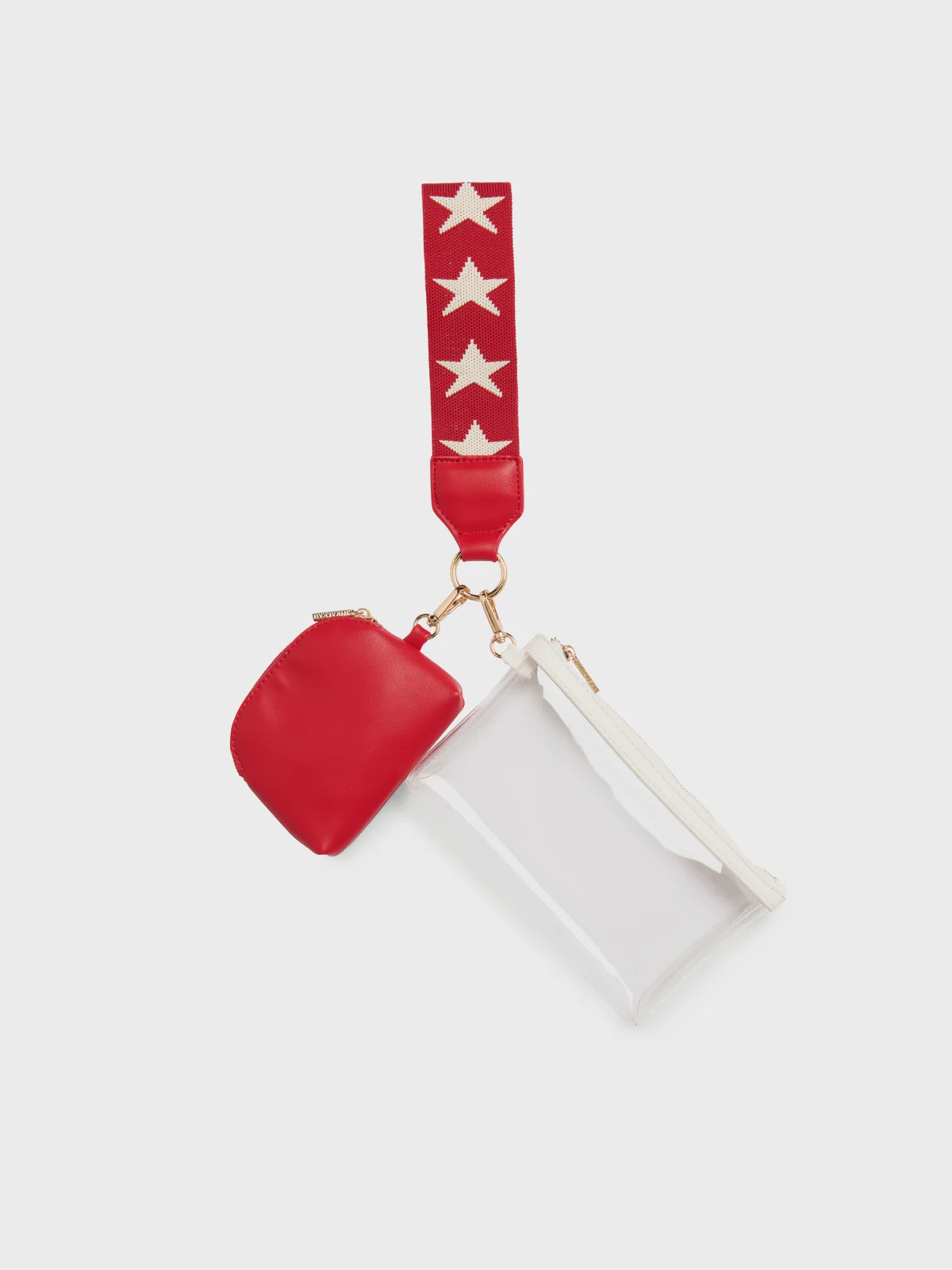 TAYLOR MINI WRISTLET in Red