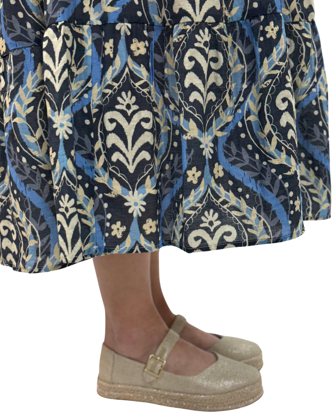 CAROLINA MARY JANE in Champagne Glitter