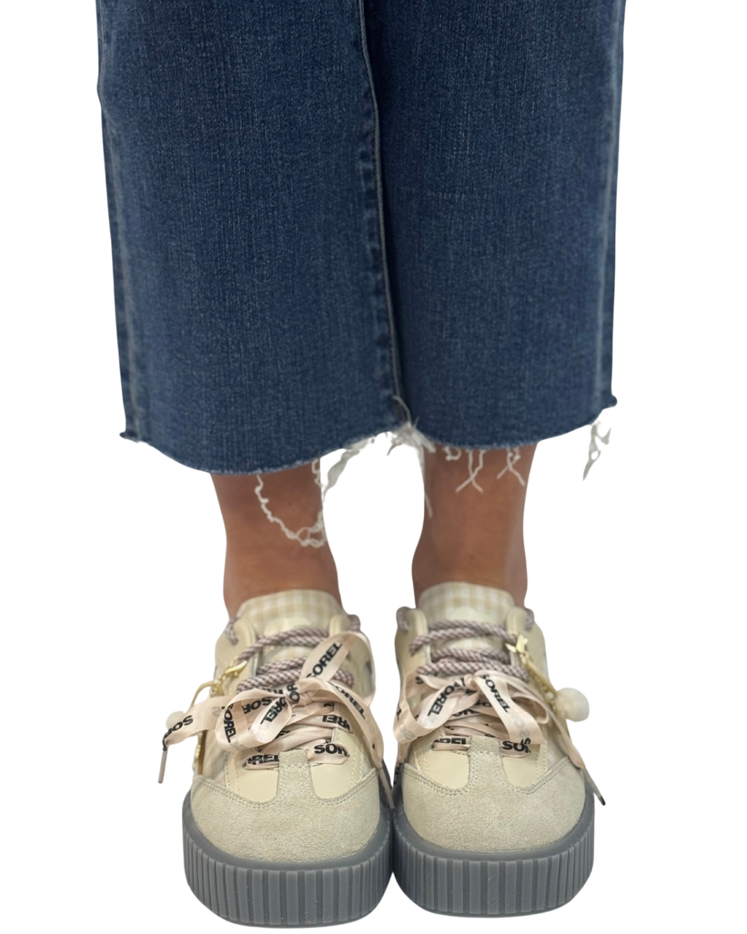 ONA AVE CHARM in Chalk + Grey Ash