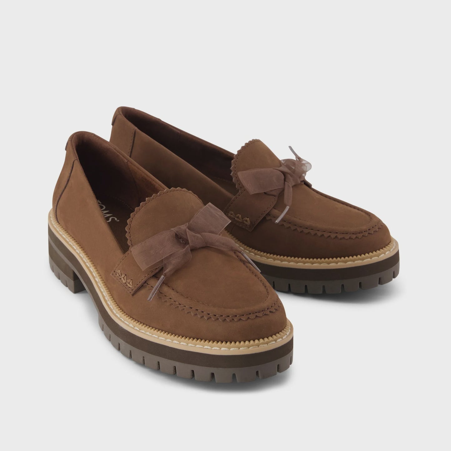CARA BOW LOAFER in Hot Cocoa
