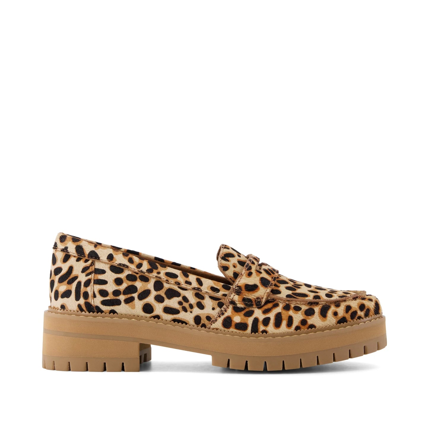 CARA LOAFER in Brown Sugar Leopard
