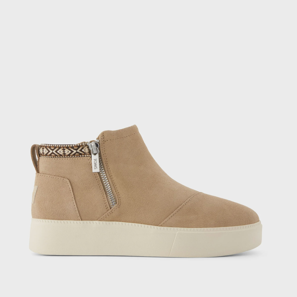 PERCY MID PLATFORM SNEAKER in Taupe