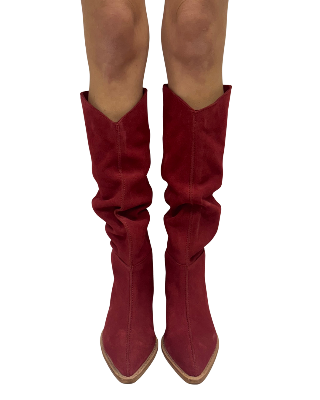 SWAY LOW SLOUCH BOOT 2.0 in Red