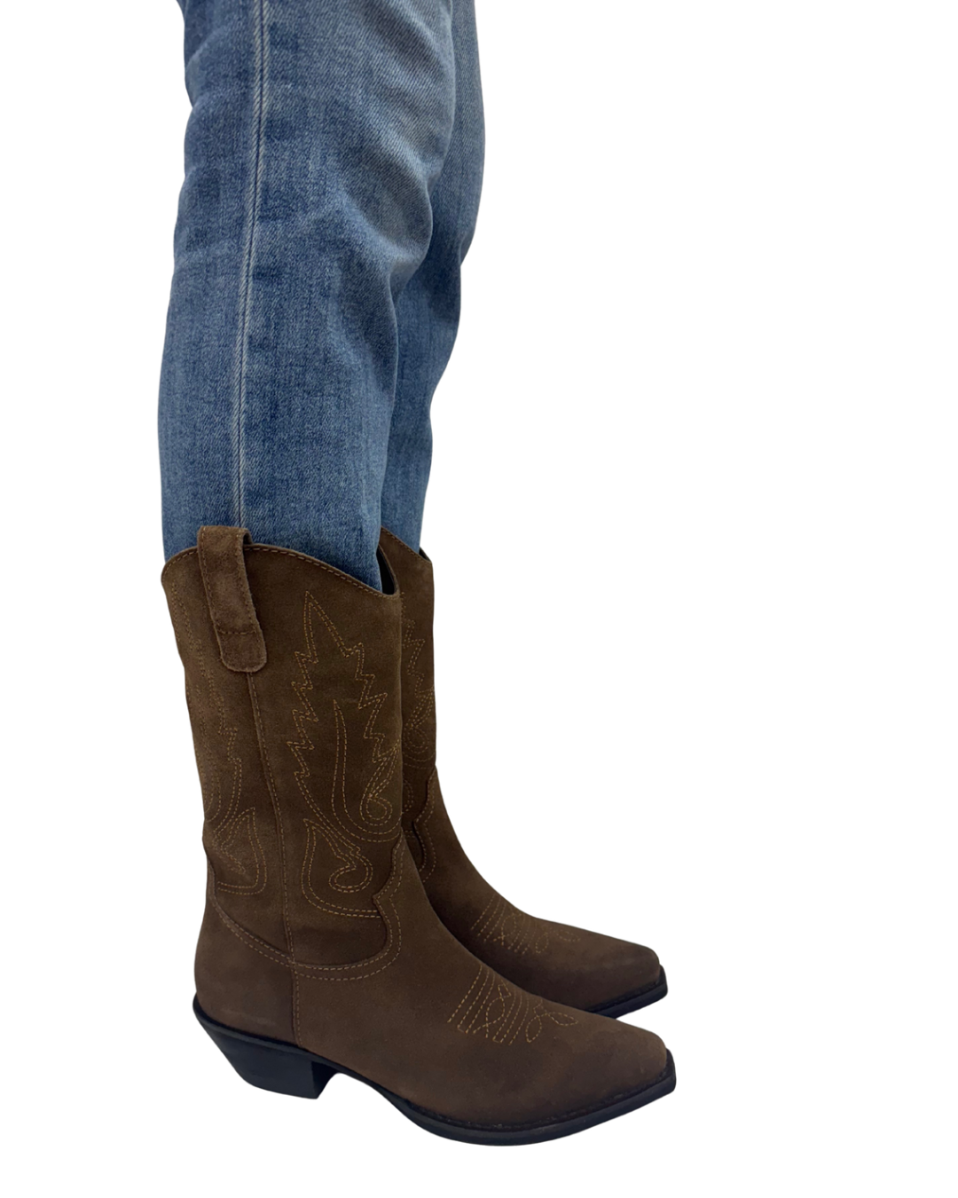 GAUCHO SUEDE in Brown