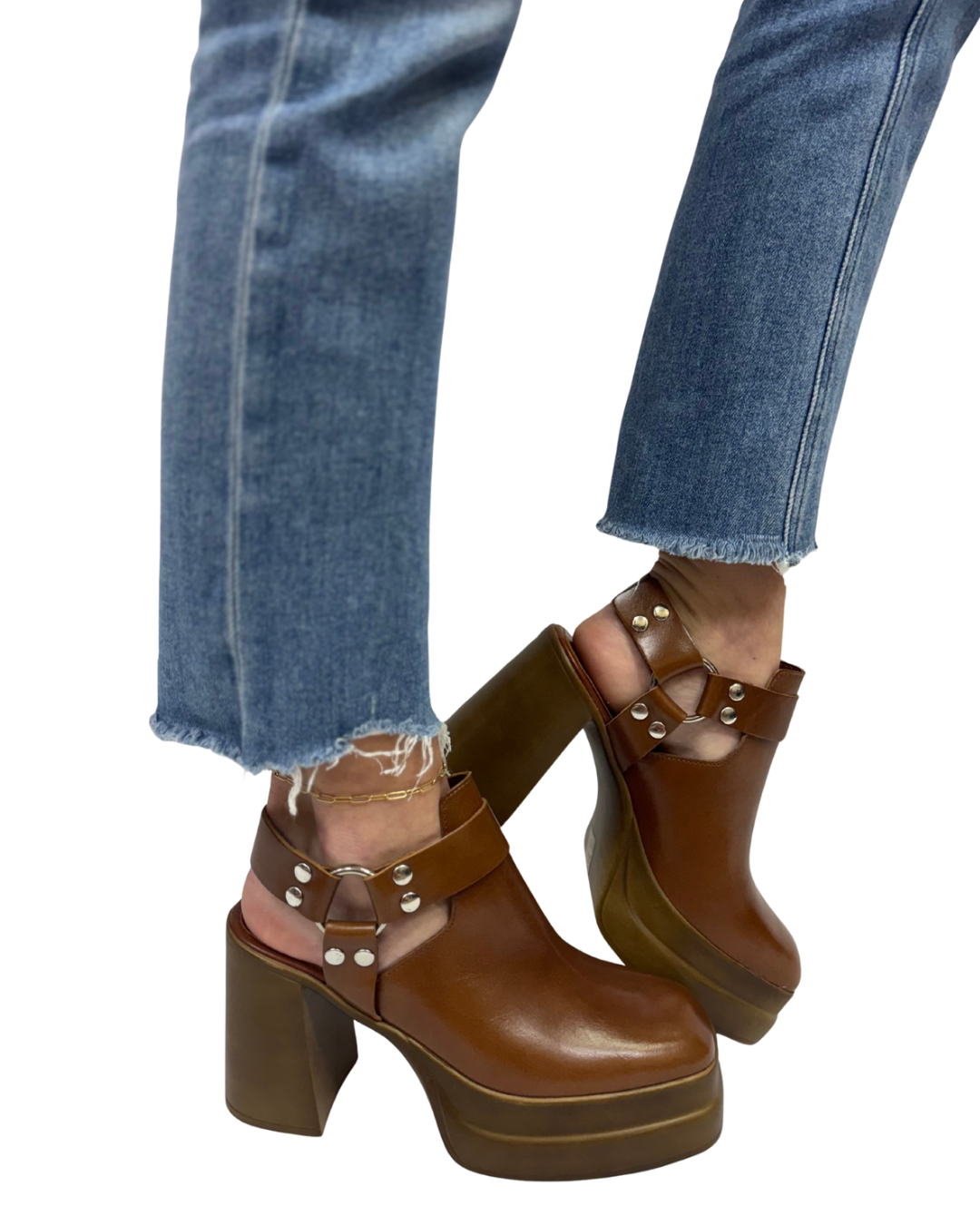 HYBRID HARNESS BOOT in Chestnut