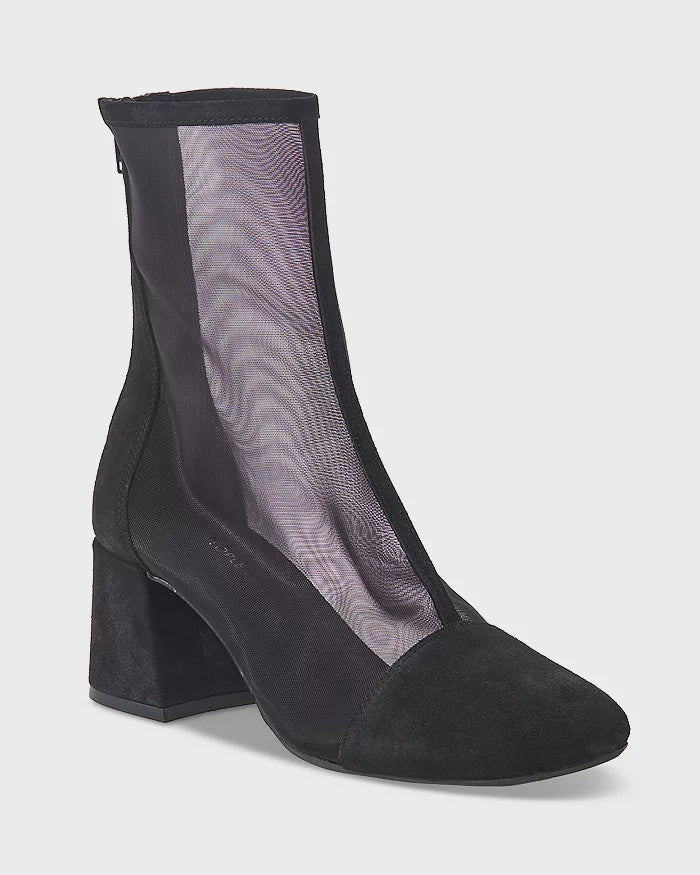 WISTERIA MESH BOOT in Black