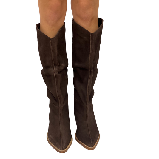 SWAY LOW SLOUCH BOOT in Fudgesicle