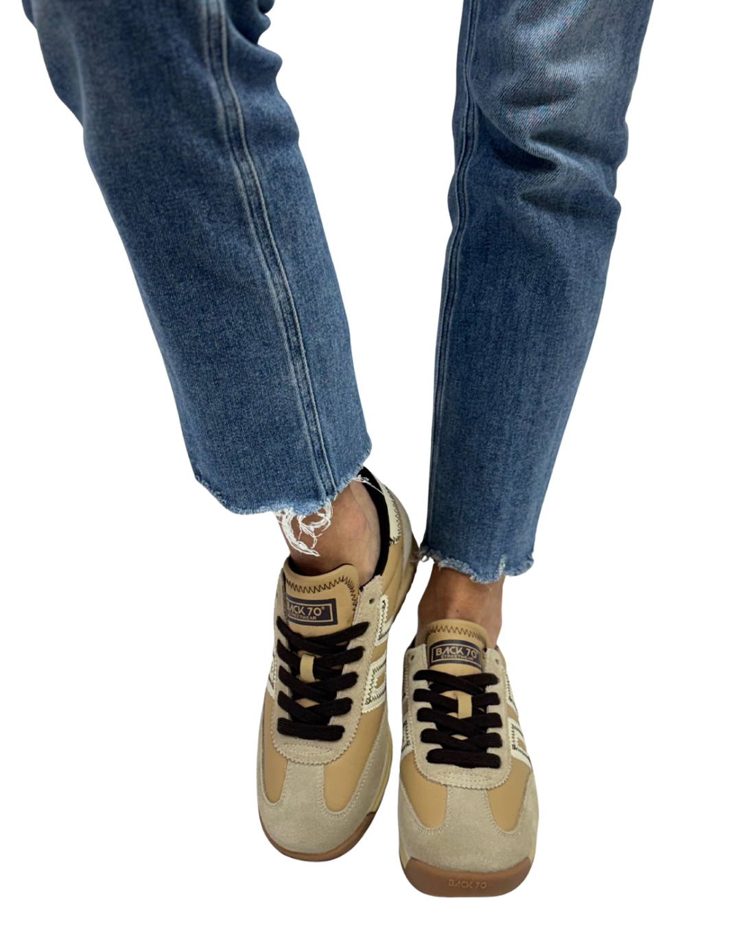 JOGGER Z in Beige + Milk + Coffee