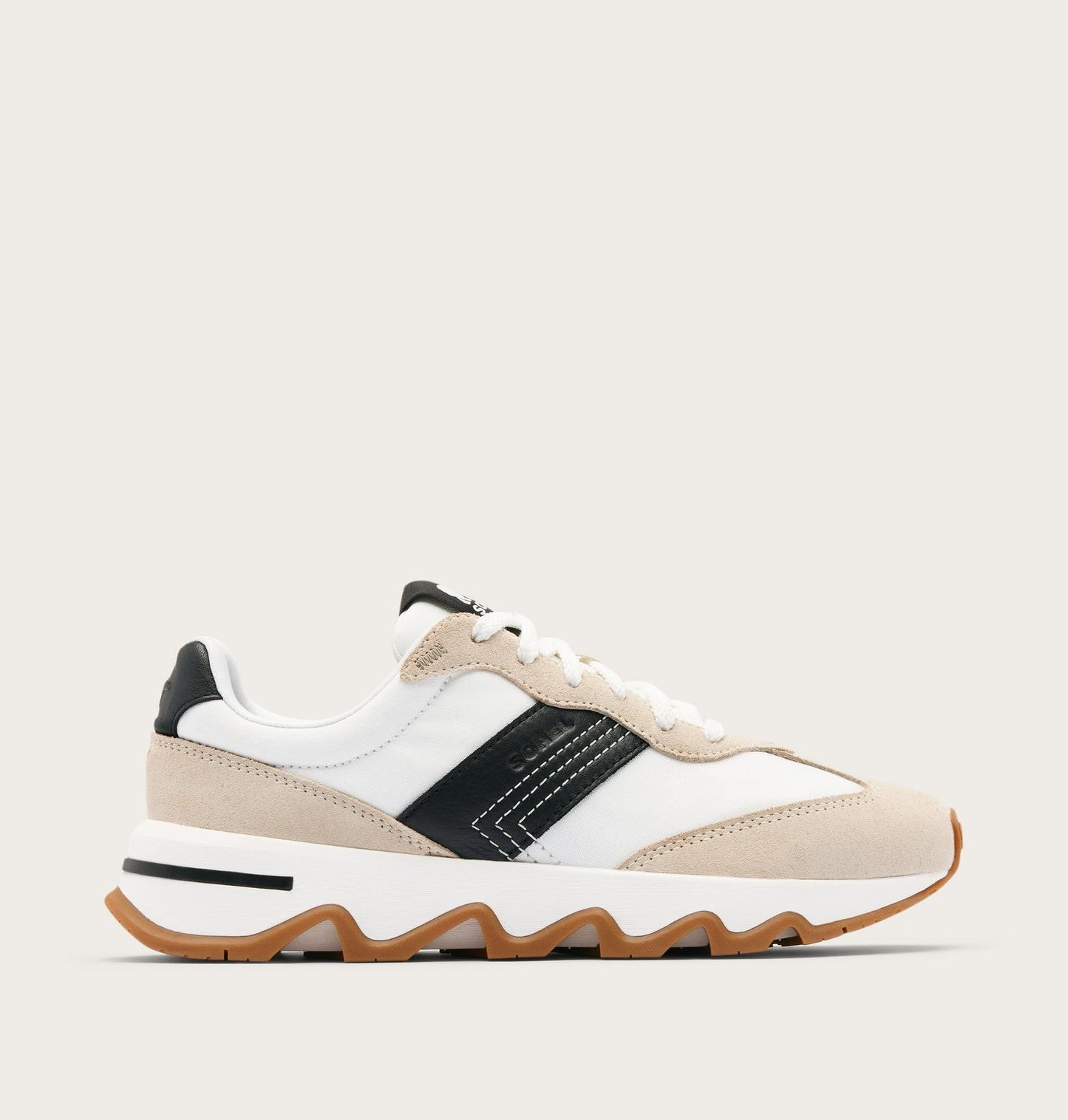 KINETIC EMBER SNEAKER in Fawn + Black