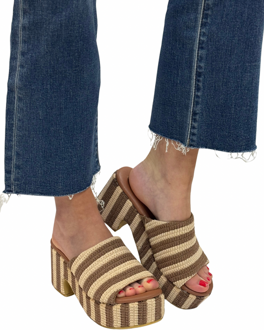 TERRY in Brown Stripe
