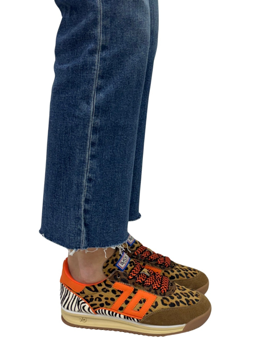 JOGGER L in Mix Cuoio Orange