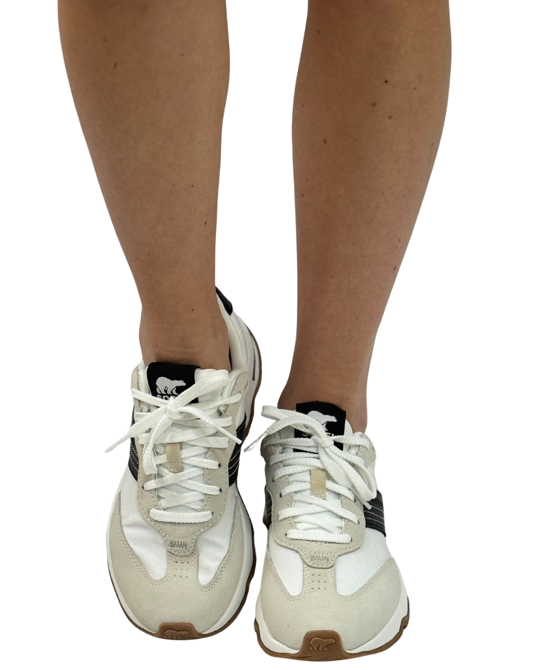 KINETIC EMBER SNEAKER in Fawn + Black