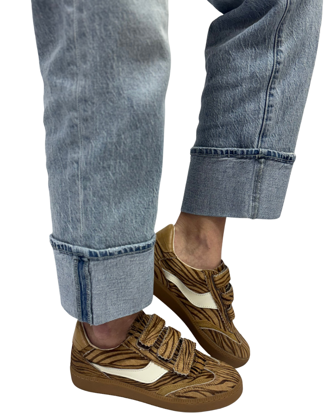 NOTICE VELCRO in Walnut Zebra