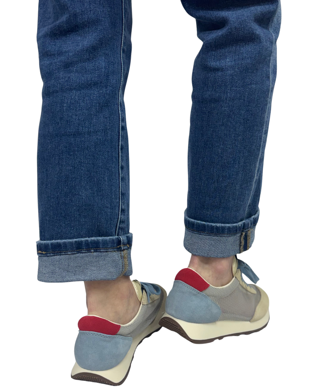 VALENCIA in Beige + Blue