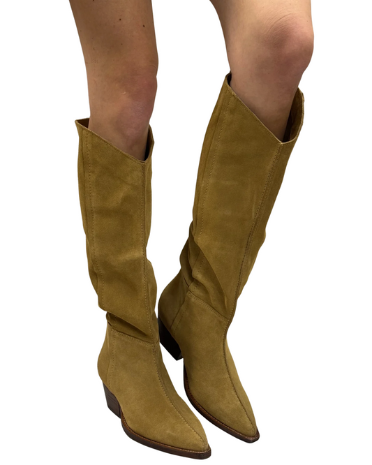 SWAY LOW SLOUCH BOOT 2.0 in Faded Tobacco