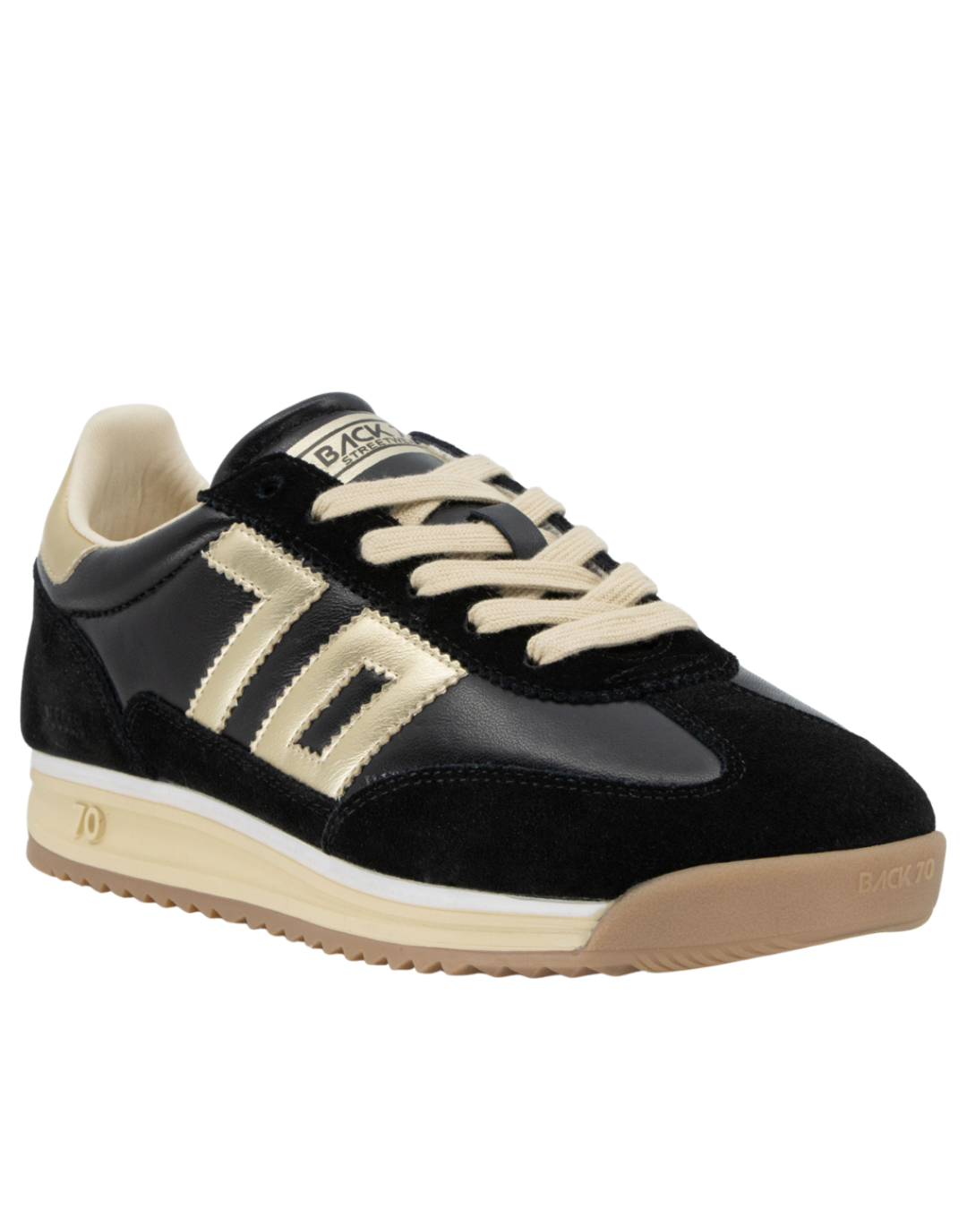 JOGGER N in Black + Gold
