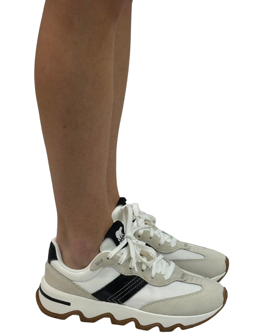 KINETIC EMBER SNEAKER in Fawn + Black