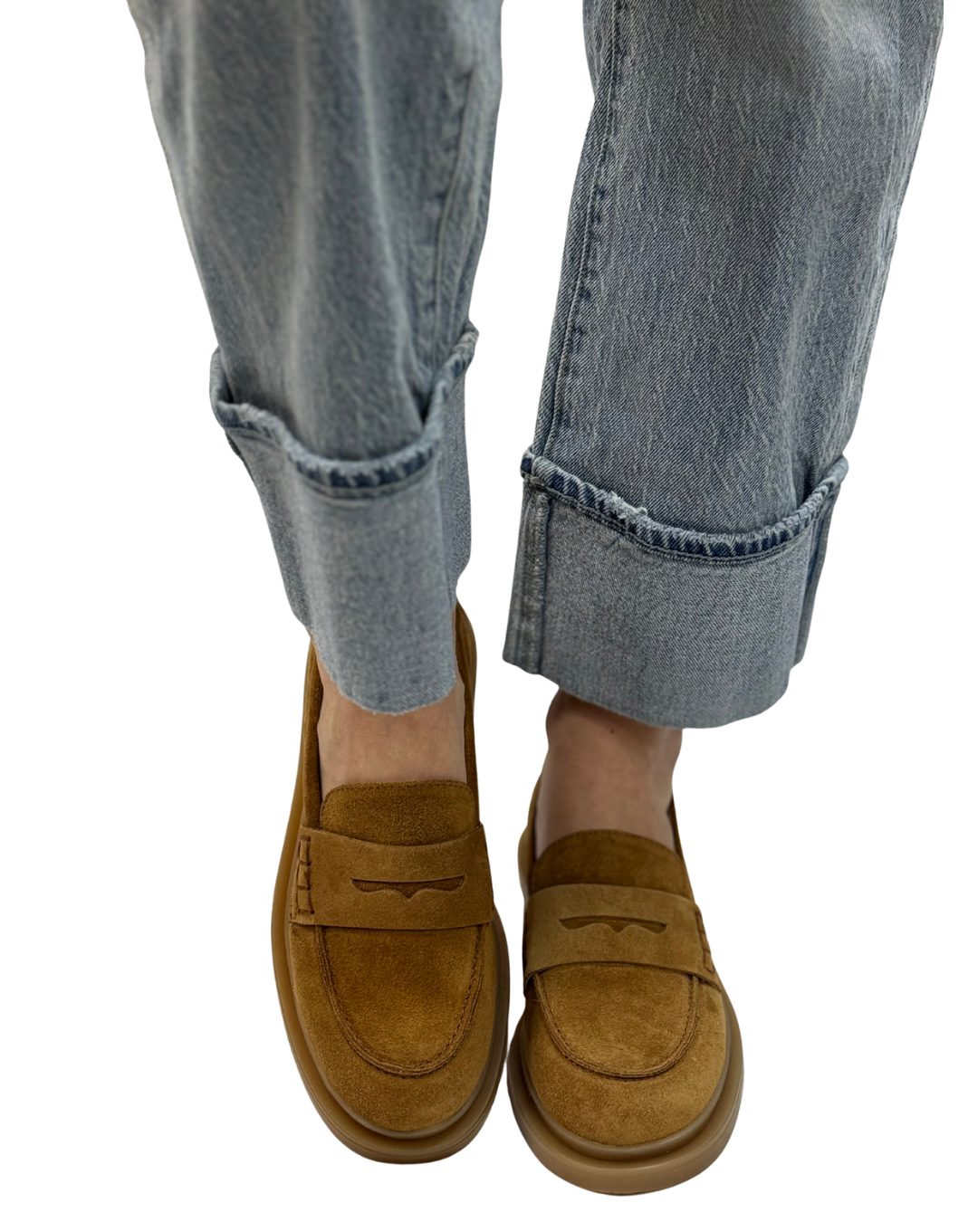 LANA LOAFER in Luggage