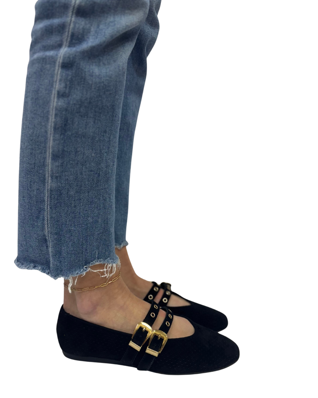 BAYLEE GROMMET in Onyx Perforated