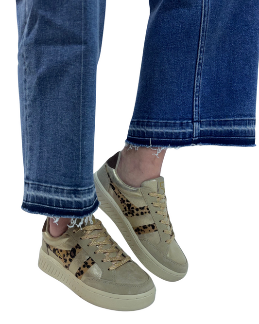 SUPERSLAM BLAZE II in Gold + Leopard + Dark Brown