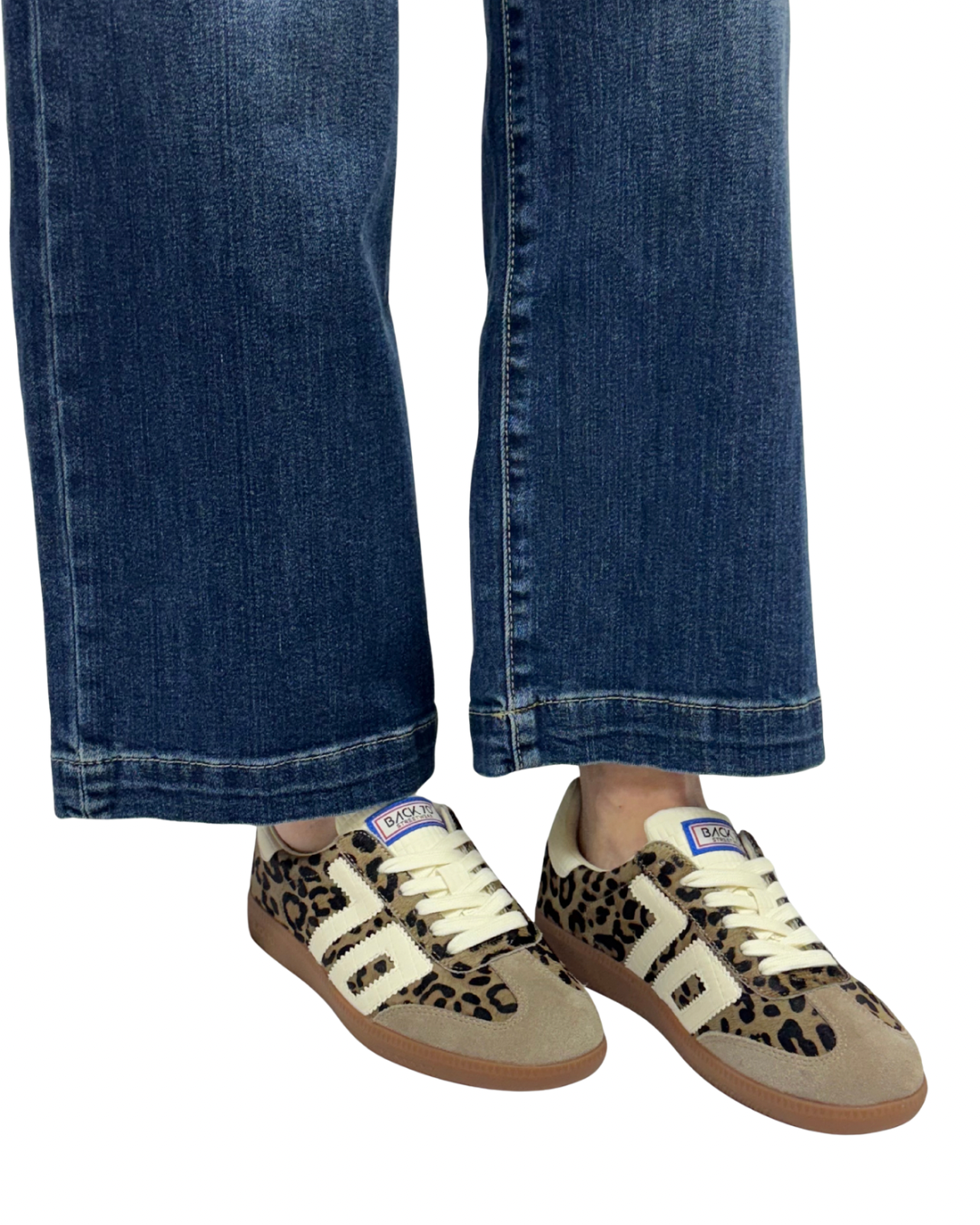 CLOUD P in Leopard Taupe Milk