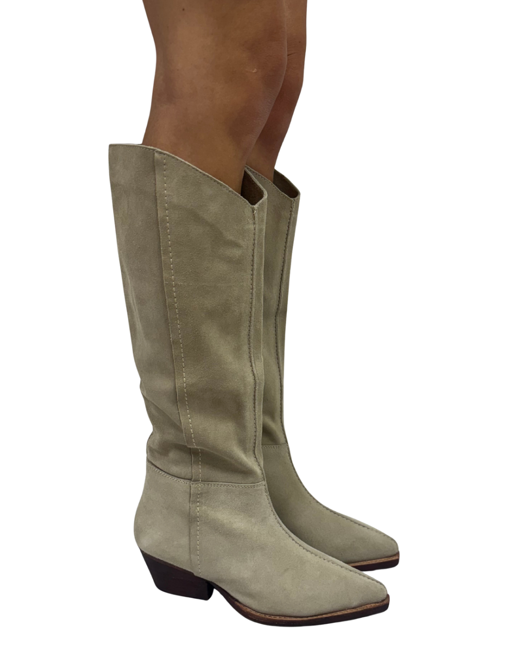 SWAY LOW SLOUCH BOOT 2.0 in Parchment