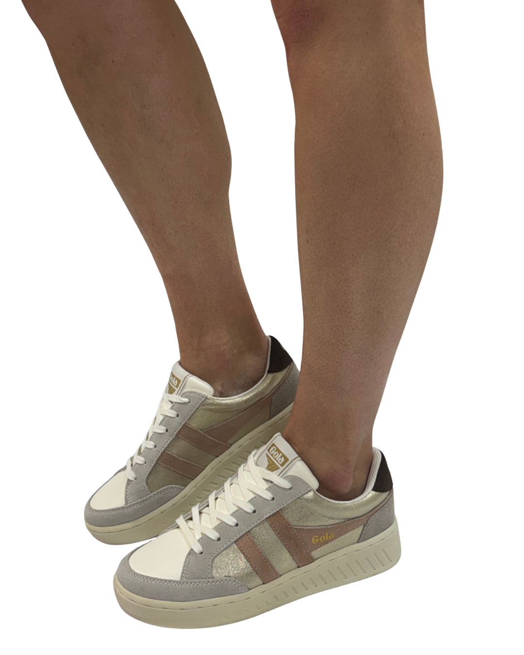 SUPERSLAM BLAZE in Gold + Cameo + Dark Brown