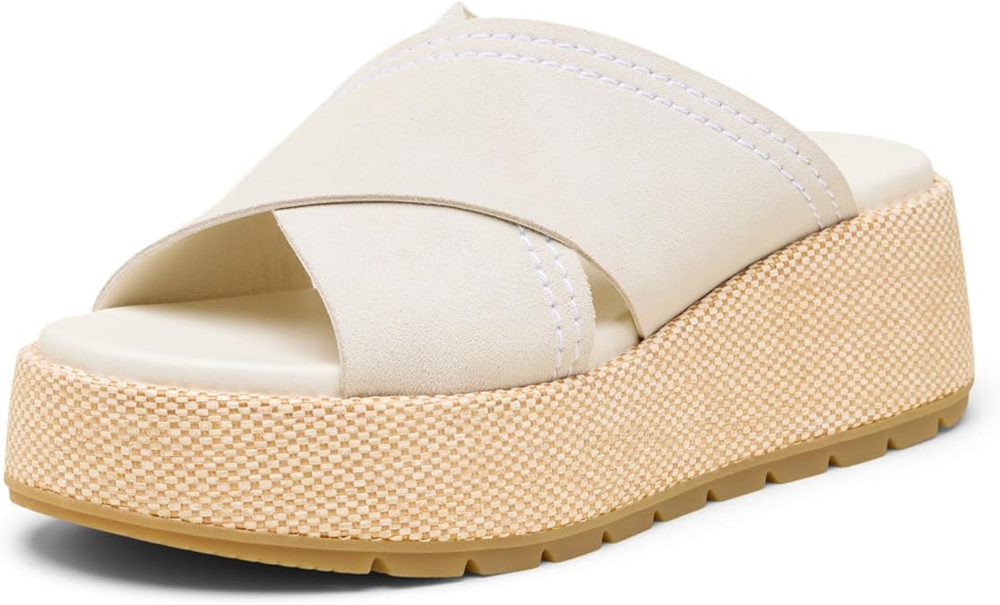 SUNPEAK PLATFORM SLIDE in Chalk + Gum