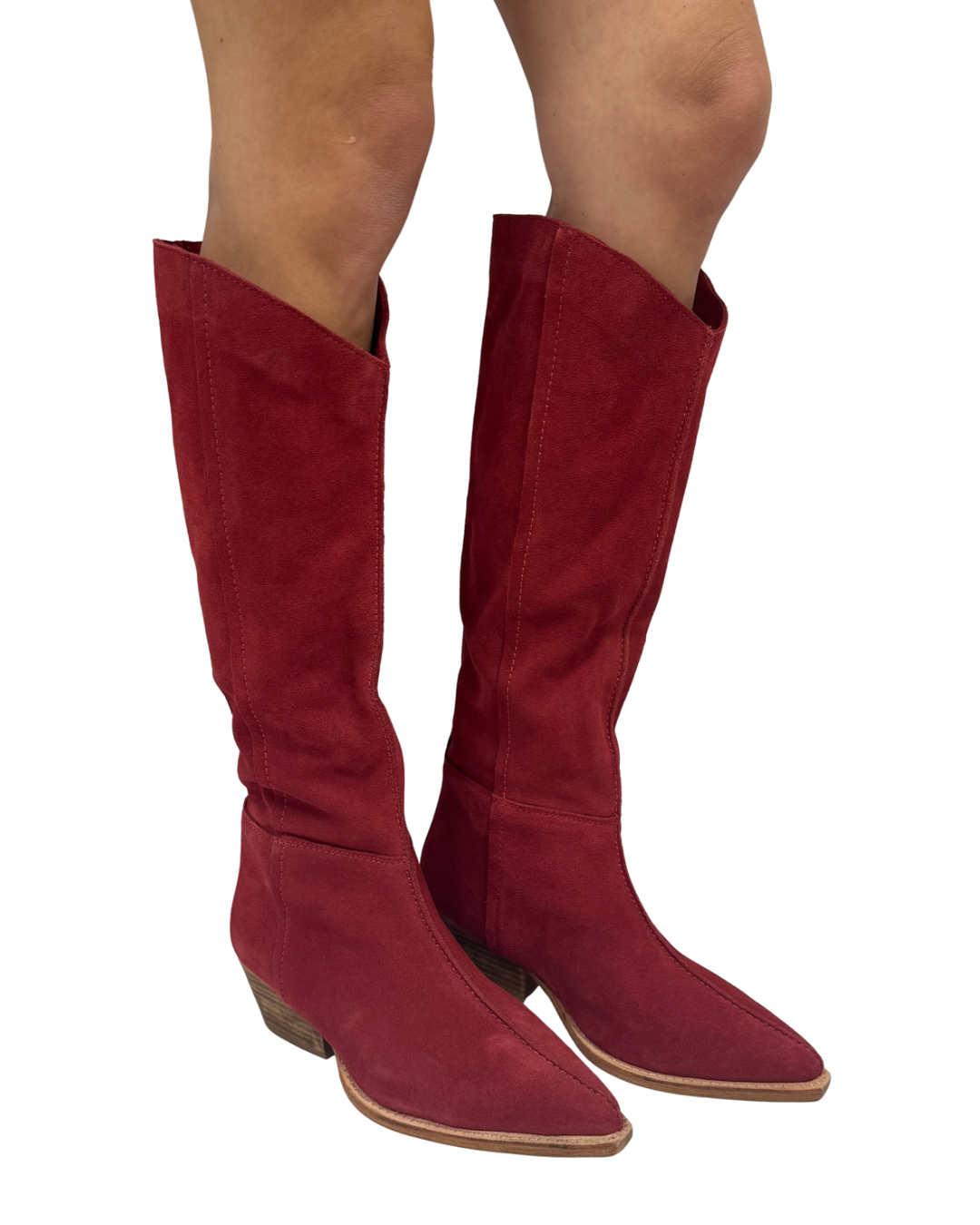SWAY LOW SLOUCH BOOT 2.0 in Red
