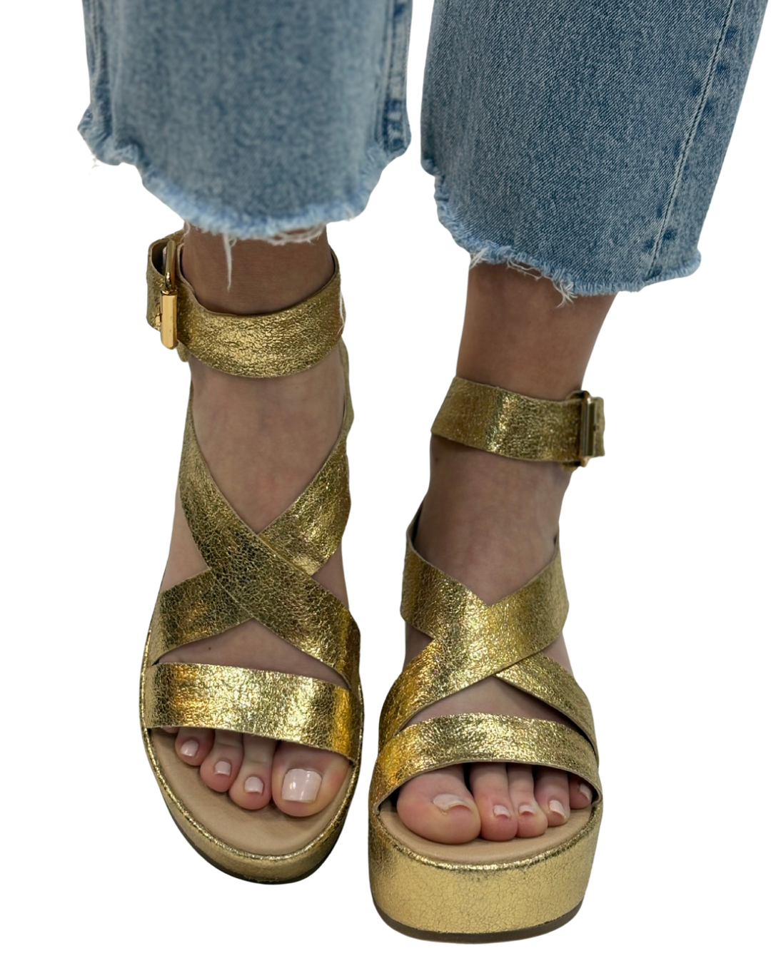 PASCAL in Gold Crinkle