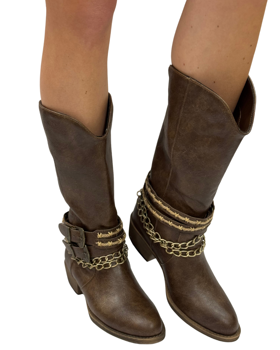 BILLY in Distressed Brown