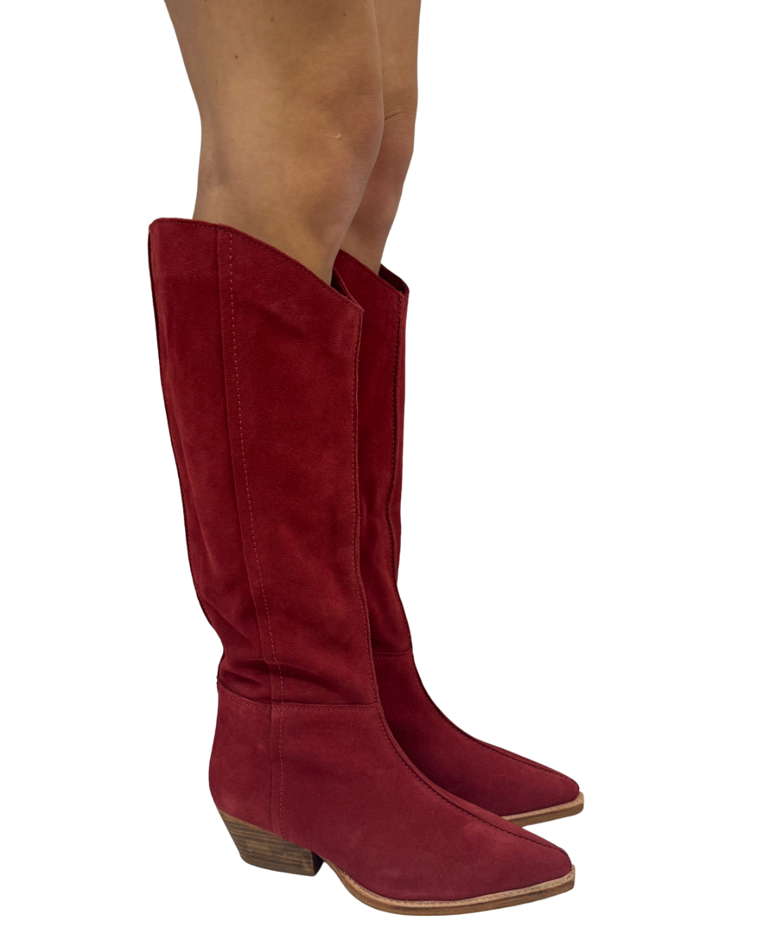 SWAY LOW SLOUCH BOOT 2.0 in Red