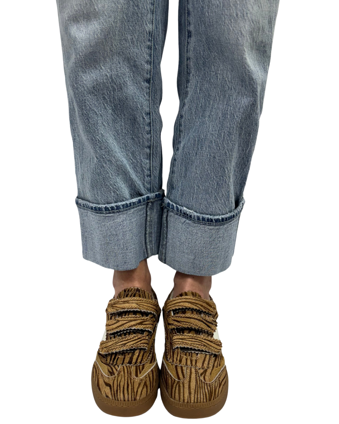 NOTICE VELCRO in Walnut Zebra