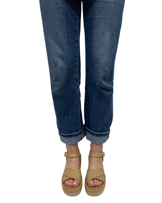 SUNPEAK WEDGE ANKLE STRAP in Honest Beige + Chalk